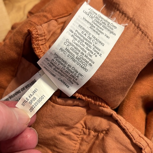 Madewell Linen Pants - size 2 - Picture 8 of 12